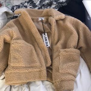 Pixie coat. Teddy bear coat